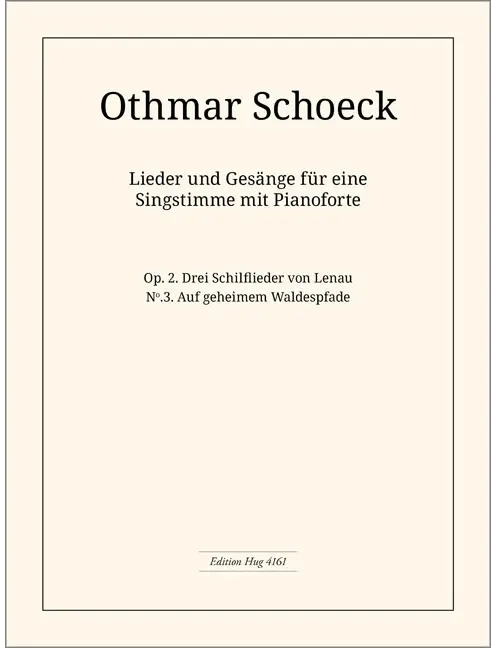 Auf geheimem Waldespfade op. 2/3